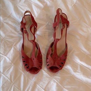 Jeffrey Campbell Suede Platform Heel